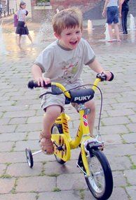 Child on a Bike